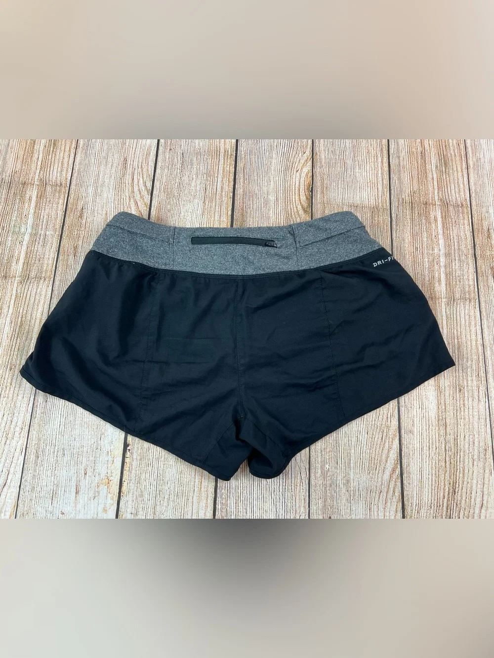 Women’s Nike Rival 3” Running Shorts Black Grey Size Small
